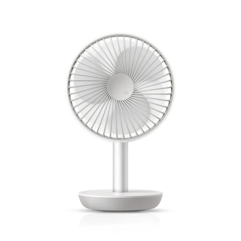 Small Fan Chargeable Mini Portable Mute Big Wind Bedroom Bed Small