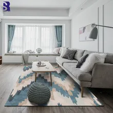 SunnyRain 1-piece короткий плюшевый ковер с абстрактным рисунком для гостиной ковры и ковры для кухни, спальни