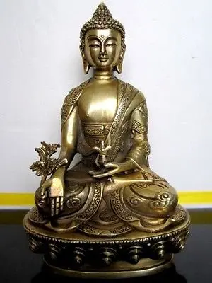 

Tibetan Buddhist Medicine buddha bronze statue