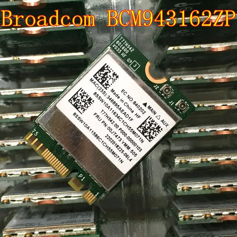 Network card 00JT473 for Lenovo Thinkpad Combo Card BCM43162ZP 802.11ac BT4.0 WLAN WIFIin