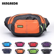 Женская поясная сумка, Мужская оксфордская Сумка-бум, Hengreda, легкая набедренная сумка, сумка-слинг с 3 карманами на молнии для путешествий