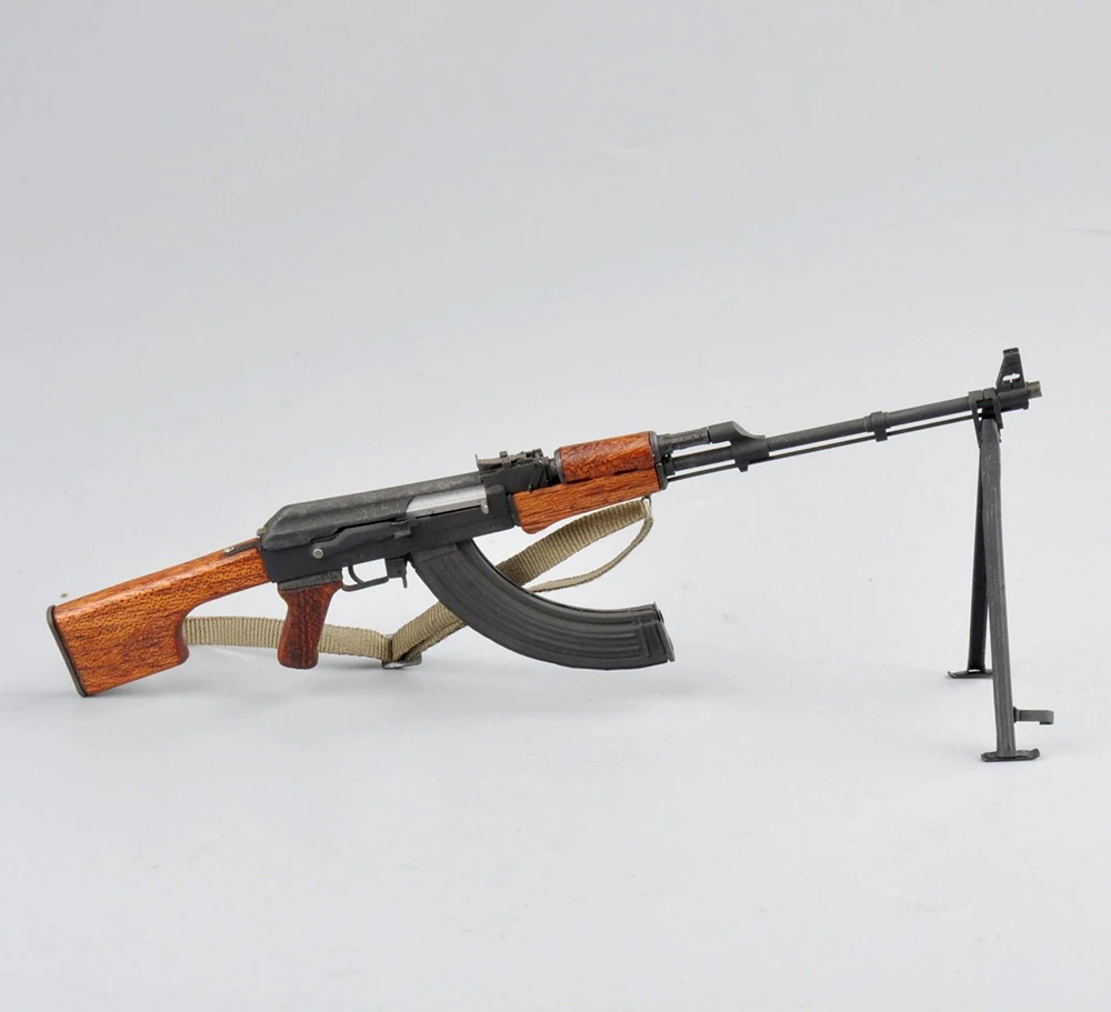  1/6 Scale 1/6 WWII WW2 Soviet RPK machine guns Rifle Model Weapon Toys For Action Figure Accesssori