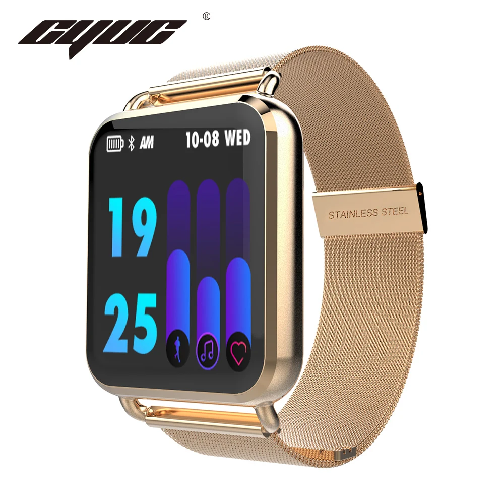 

CYUC Q3 Smart watch Men waterproof Dynamic Blood Oxygen Pressure Pedometer fitness tracker Heart Rate Monitor smartwatch