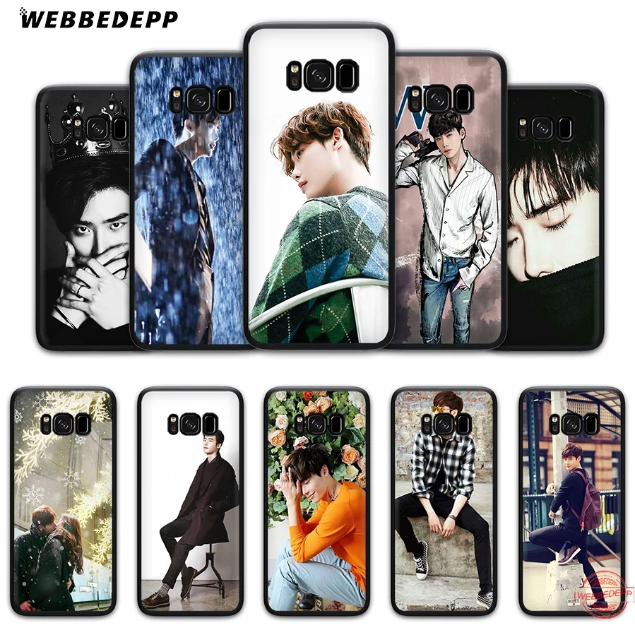 

WEBBEDEPP Lee Jong Suk Soft Silicone Case for Samsung A3 A5 A6 A7 A8 A9 S6 S7 Edge S8 S9 S10e J6 Note 8 9 10 Plus Cases 2018