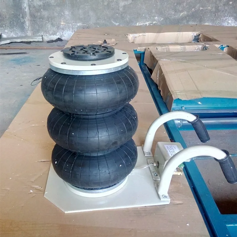 

3TON air pressure auto jack car jack air inflation jack lifting weight 3 TON Working height 410MM Min Height 135MM