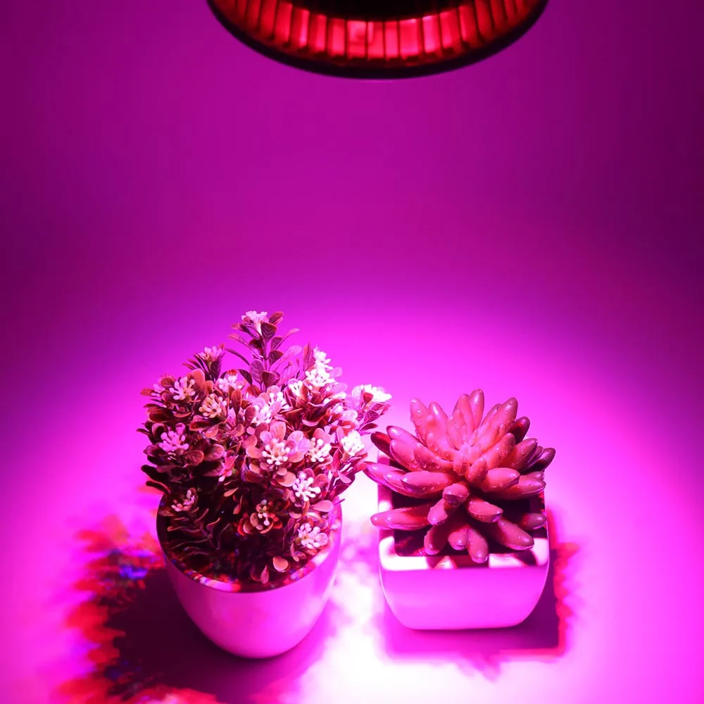 Светодиодный фонарь для выращивания, полный спектр, E27, 36 Вт, фитолампа для гидропоники, фито-лампа для цветов, саженцев, теплиц, растений, овощей в помещении
