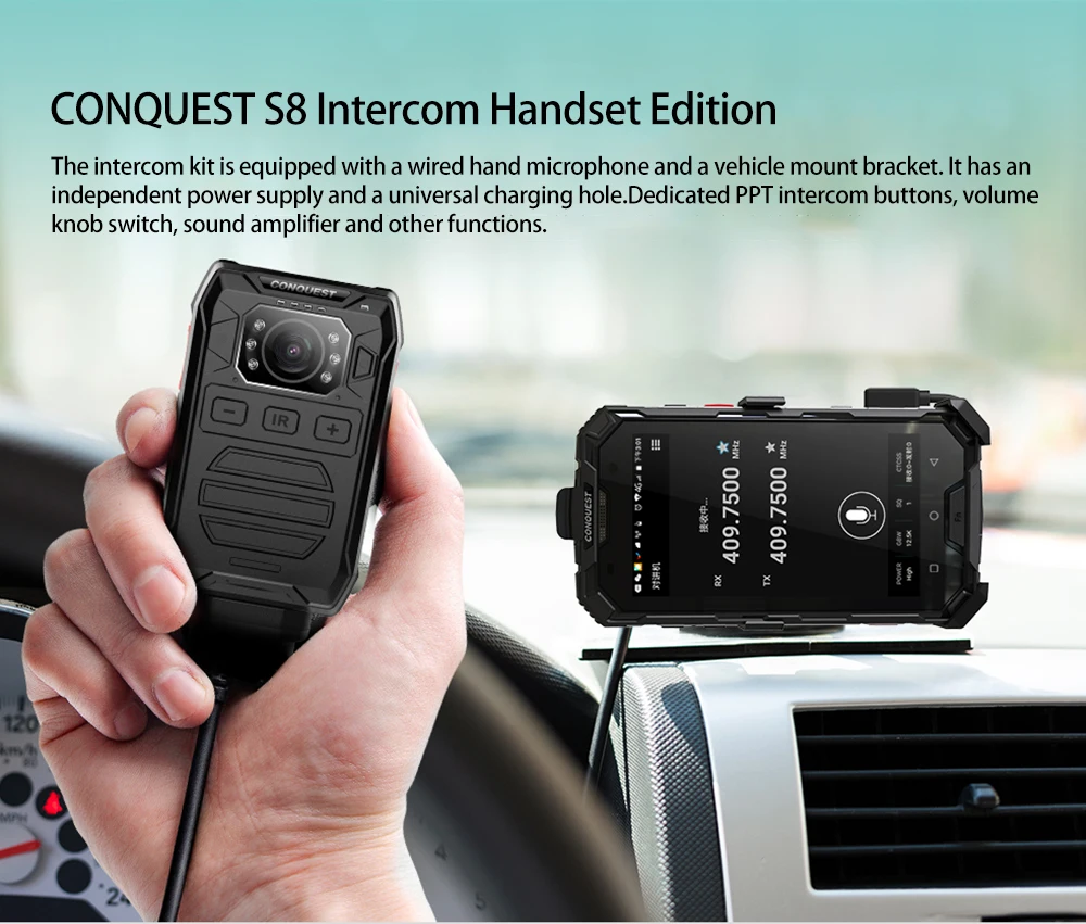 CONQUEST S8 IP68 прочный смартфон 4 Гб 64 ГБ Android 7,0 Восьмиядерный водонепроницаемый мобильный телефон NFC/IR/SOS/OTG/FM/Walkie talkie