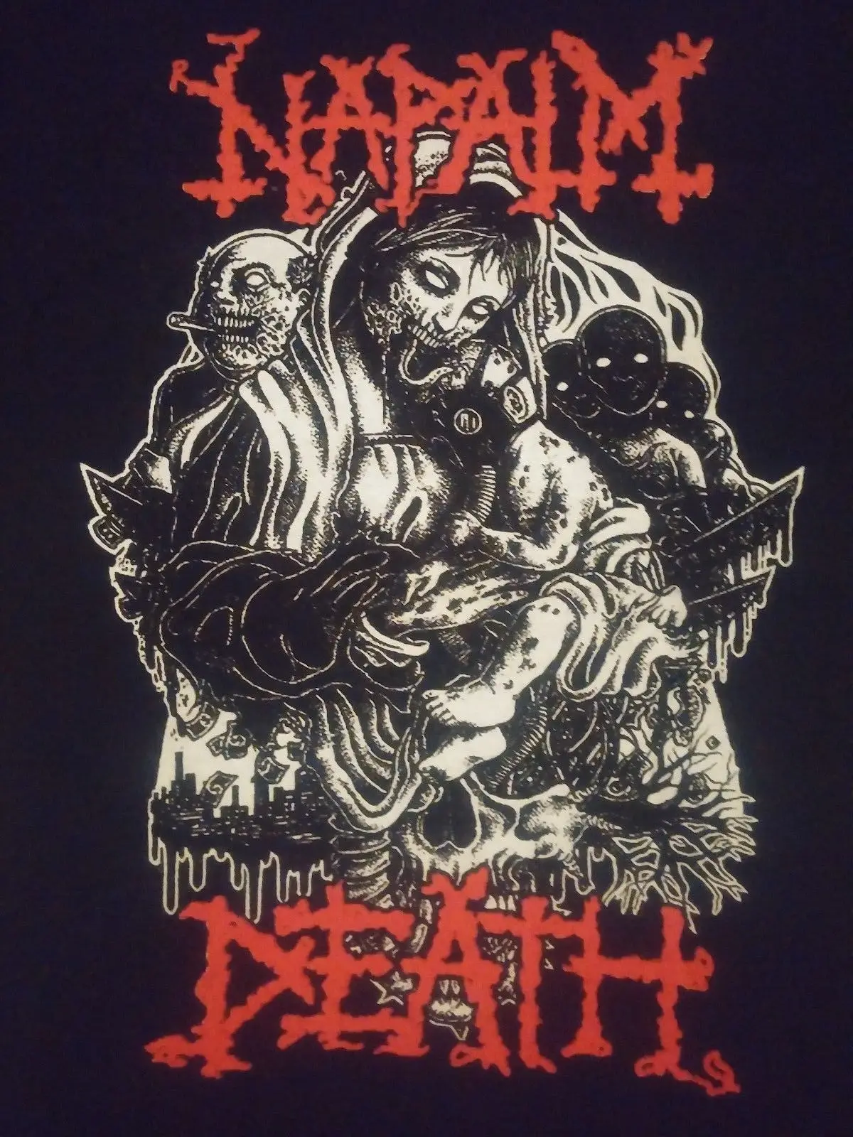 NAPALM DEATH Medium T-Shirt Carcass Brutal Truth Terrorizer Nasum Repulsion  Pig Men'S T-Shirts Summer Style Fashion Swag