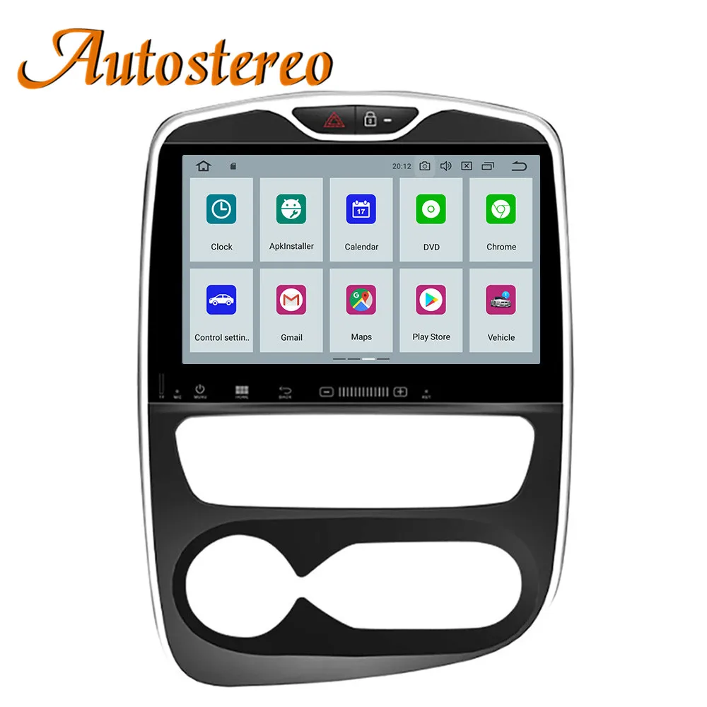 Best PX6 PX5 DSP Android 9 Car No DVD Player GPS navigation For Renault Clio 2013-2018 radio recorder multimedia head unit IPS screen 4