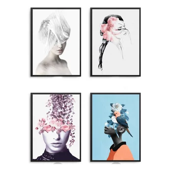 

Portrait Canvas Art Painting Print Wall Poster For Living Room Decoration No Frame