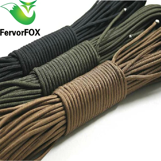 US $2.15 20m 2mm one stand Cores Paracord for Survival Parachute Cord Lanyard Camping Climbing Camping Rope 