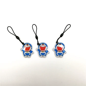

1PCS 13.56Mhz UID Changeable 1K S50 NFC Card Chinese magic Cartoon RFID Keyfob IC Card UID Rewritable Badge Fob Token Tag Copy