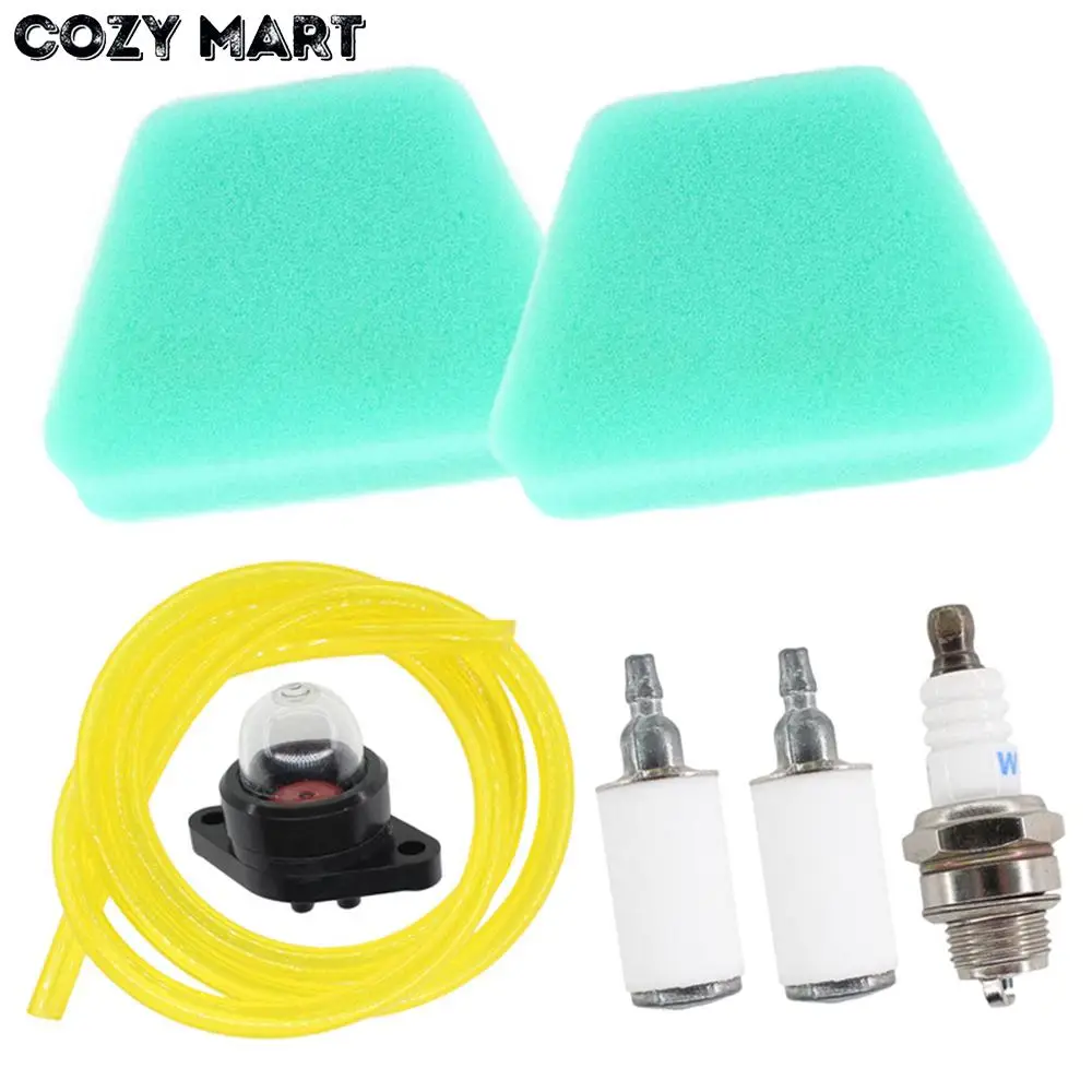 

Chainsaw Parts For Poulan Craftsman Gas 530037793 530095646 188-513-1 Air Fuel Filter Fuel Line Primer Bulb Spark Plug