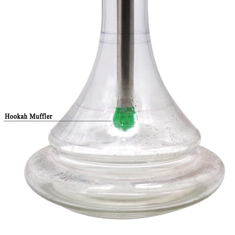 

Drop Shipping wholesale Silicone Hookah Silencer Shisha Muffler Water Smoking Pipe Narguile Accessories