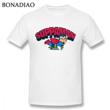 Футболка с героями мультфильмов Dr. Slump Arale Suppaman модная футболка с короткими рукавами и круглым вырезом S-6XL Homme