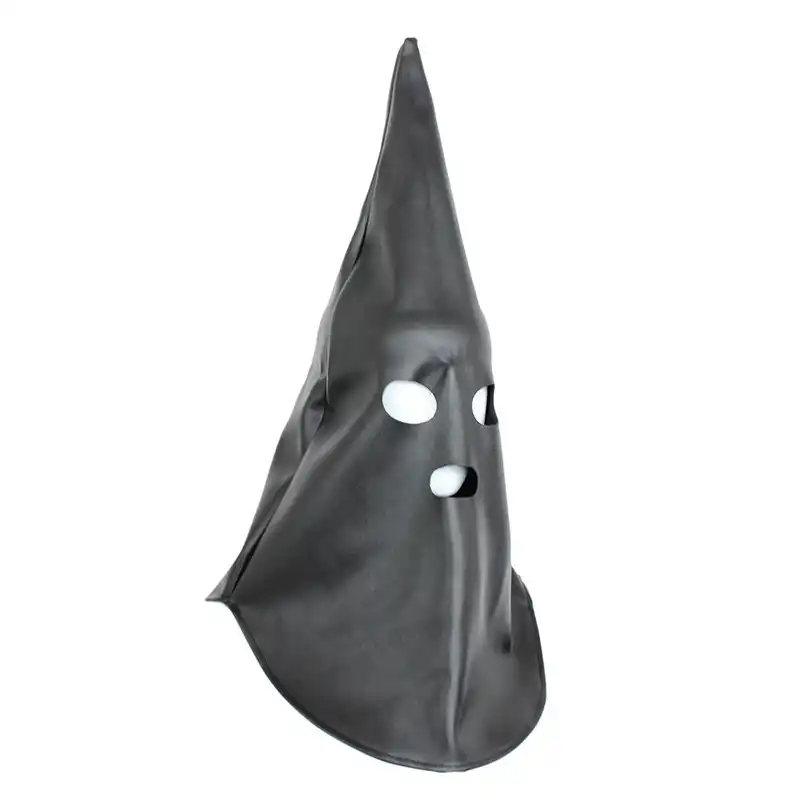 Faux-Leather-Coned-Fetish-Hood-Mask-With-Open-Eyes-and-Mouth-Kinky-Ku-Klux-Klan-Role.jpg_q50.jpg
