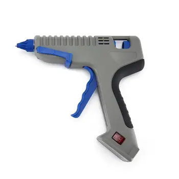 

RJ902 80W Grey Hot Melt Glue Gun with 110mm Semi-/Full-/Yellow-transparent Hot Melt Glue Stick Kits Bonding Tools Set Wholesale
