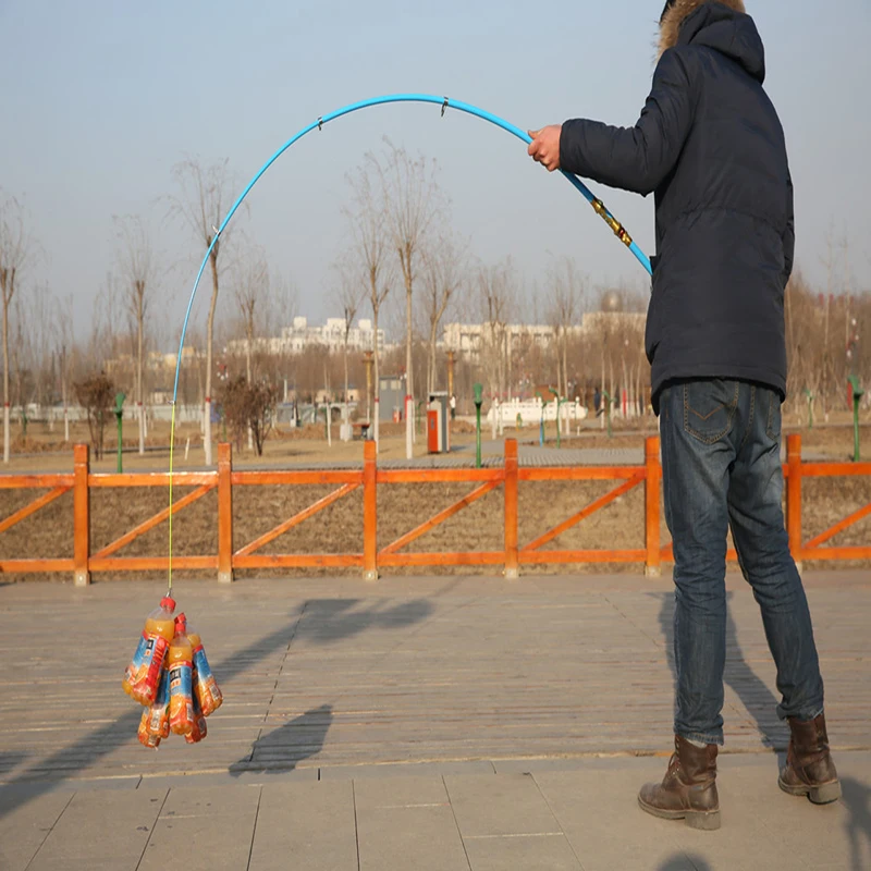 

New fall Foldable Blue Sea rod 2.1-3.6 meters cast fishing rods Carbon Fishing Tackle Fishing pole Aluminum alloy rod