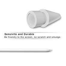 Замена наконечника для Apple Pencil IPad Pro Stylus ручка для тачскрина сменные наконечники для Apple Pencil 1-го и 2-го поколения
