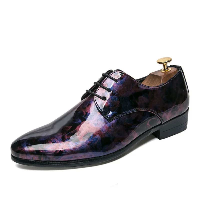 De Boda Oxford Los 2920 2920 Red Vestir Planos Zapatos Negocios Pu Hombres Banquete Del Moda Cuero D yellow Zapatillas Purple Conducción fIqWnHHdwP
