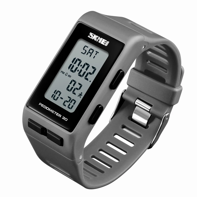 

Pedometer Calories Digital Watch SKMEI Brand Bracelet LED Chronograph Electronic Wrist Watches Luxury Sports Relogio Masculino