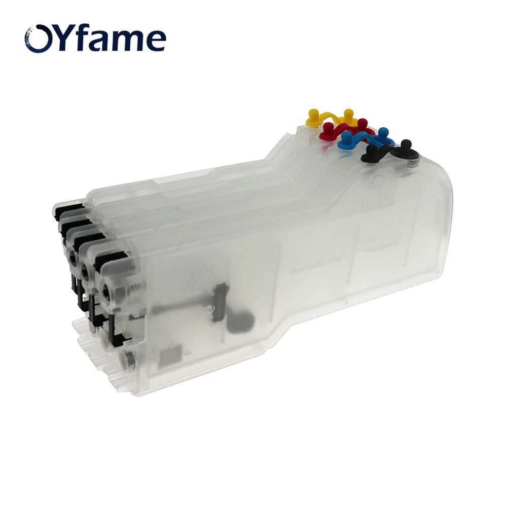 OYfame LC38 чернильный картридж LC11 LC16 LC61 LC65 LC67 LC980 LC1100 для Brother DCP J140W 145C 165C|Чернильные