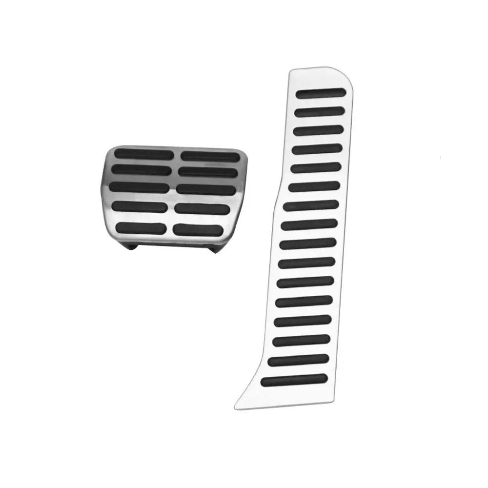 Carmilla Car Pedal Caps Covers for VW Golf 5 6 GTI Jetta MK5 MK6 CC Passat B6 B7 Tiguan Touareg for Skoda Octavia Parts Assembly - Название цвета: LHD AT