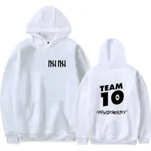 Толстовки с капюшоном Jake Paul team 10 осенне зимний пуловер теплый