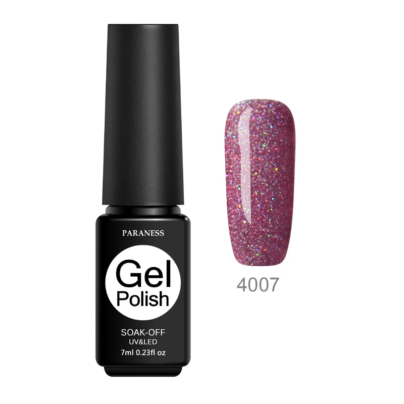 4007 Paraness Neon Lucky УФ-гель для ногтей Vernis Полупостоянный лак для ногтей отмачиваемый Радужный Цветной Гель-лак Art Shimmer - Цвет: 4007
