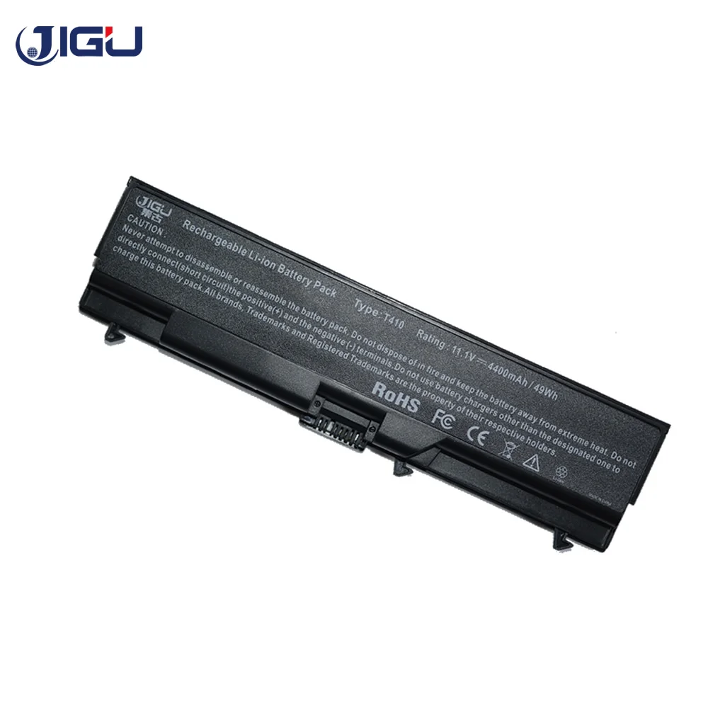 JIGU 6 ячеек Аккумулятор для ноутбука Lenovo ThinkPad W520 L400 L410 L420 L500 L510 L520 SL400 SL410 SL500 SL510 T410