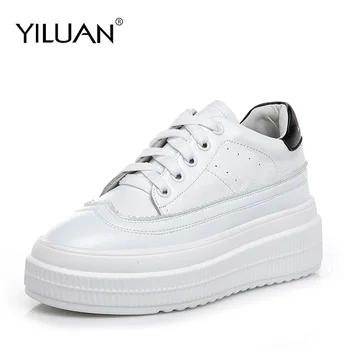 

Yiluan Spring Autumn white shoes female new wild Lace-Up small code 32-40 Sneakers women's shoes