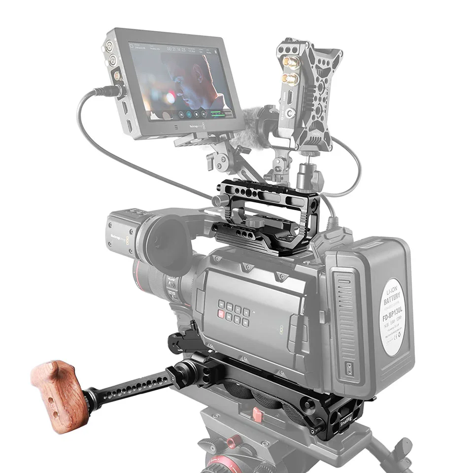 SmallRig для Blackmagic URSA Mini/Mini Pro Набор аксессуаров с верхней ручкой и плечо пластины раздвижного кронштейна и полный DIY комплект-2030