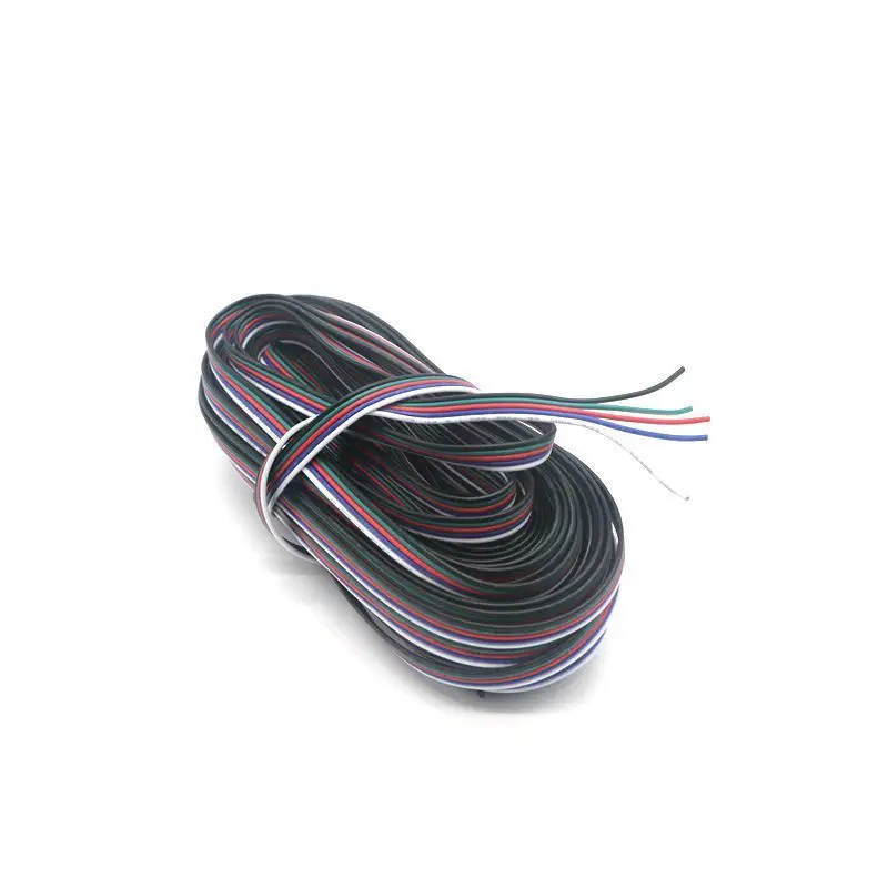 5 м 2PIN 4PIN 5PIN светодиодный разъем удлинитель провода кабель для светодиодной ленты светильник сигнальный цвет и RGB цвет полосы