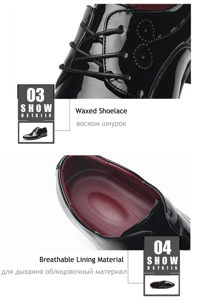 Mens Casual Shoes' Black Oxford Shoes Men Winter Autumn Spring Men Casual Shoes Leather Lace Business Formal Shoe For Mens Brand (17)