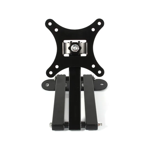 Universal 10-26 LCD LED TV PC Monitor Wall Mount Bracket Corner Tilt Swivel Holder VESA 75 100 Tilt Swive Black Free Shipping
