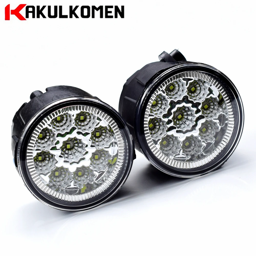 

Car Styling LED Fog Lights Lamp For Infiniti M35H 3.5L V6 Electric/Gas 2012 Left Right Front Bumper Fog Lamps Light