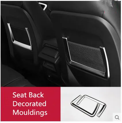

2PCS ABS Chrome Seat Back Decorated Mouldings For Land Rover Discovery Z2EA894
