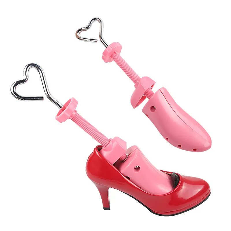 Высококачественные розовые держатели для голенищ обуви с регулируемой формой для женской обуви профессиональные подставки для обуви на высоком каблуке