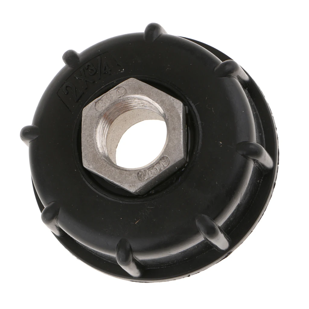 1000L IBC Tote Water Tank Adapter Cap 60mm Coarse Thread to 1/2' Internal Thread