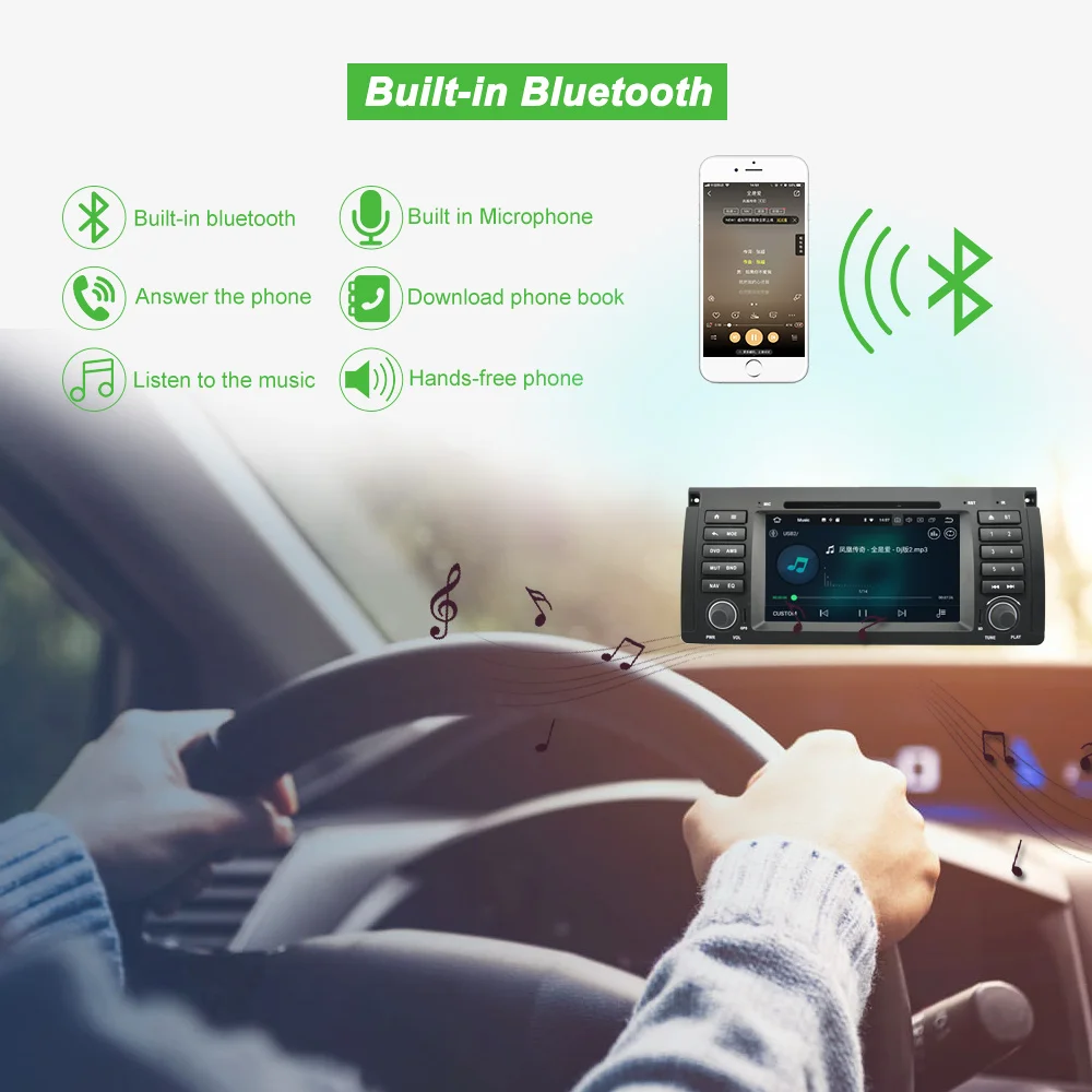 Top Bonroad Android 9.0 Car Multimedia Player For BMW E39/X5/E53 Car Radio GPS Stereo System GPS Navigation with wifi 4GLTE ROM 16G 1 Top Bonroad Android 9.0 Car Multimedia Player For BMW E39/X5/E53 Car Radio GPS Stereo System GPS Navigation with wifi 4GLTE ROM 16G 1