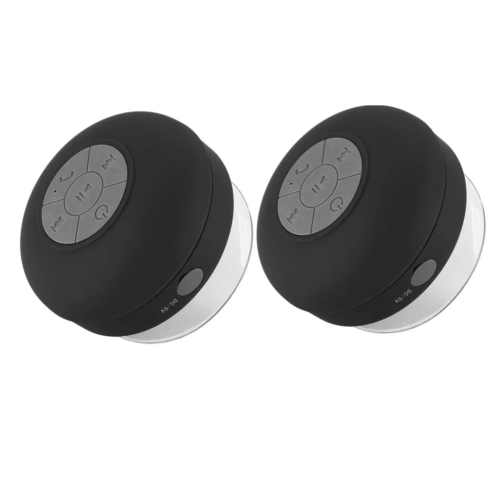 Беспроводной Bluetooth динамик Саундбар портативный сабвуфер звук бар стерео музыка супер бас TF карта водонепроницаемый динамик s приемник - Цвет: two black