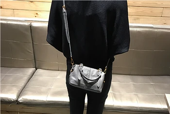 

Women's small fashion bag pu leather one shoulder cross-body small bags vintage messenger handbag popular touming59