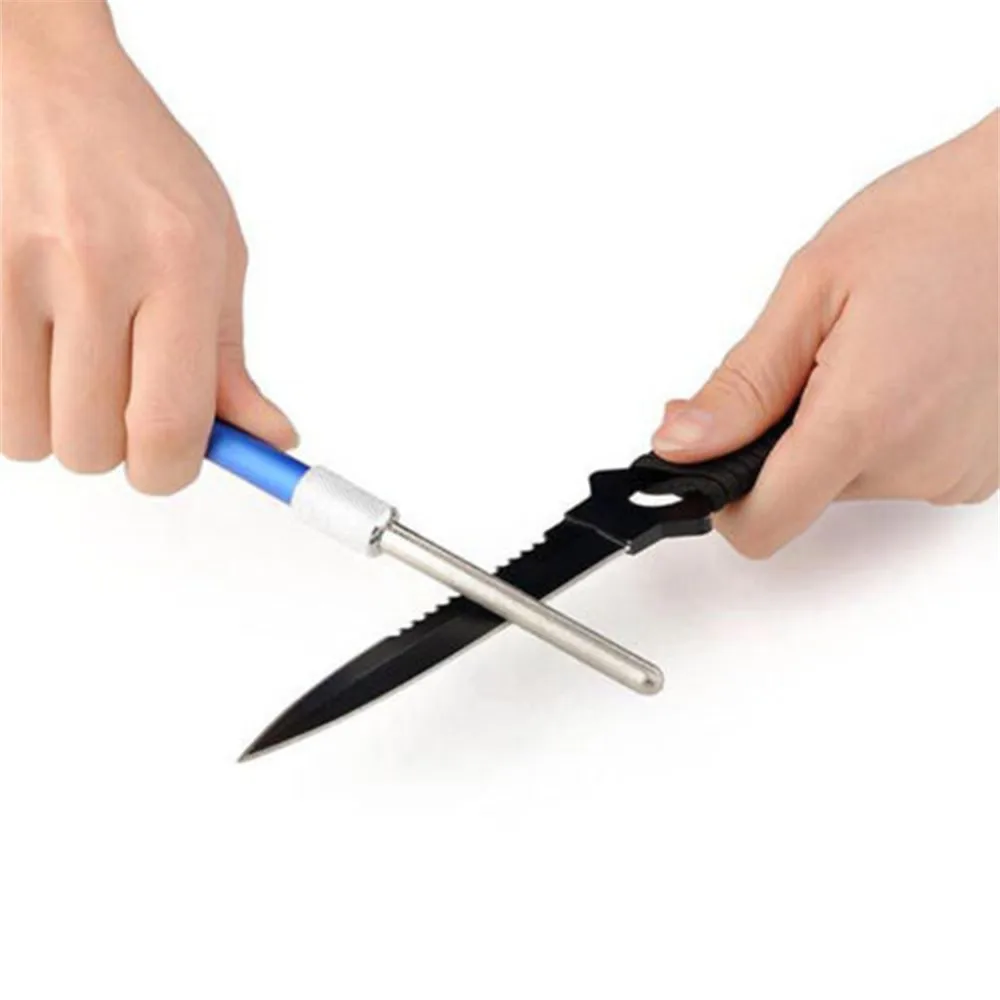 

Hunting Kitchen Knife Blade Fish Hook Diamond Grit Pen-File Pocket Sharpener Durable