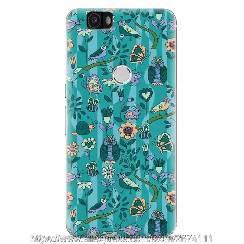 2018 RandGrey аниме vogue крышку вытекающие из Пластиковый корпус для huawei Nexus 6 P задняя