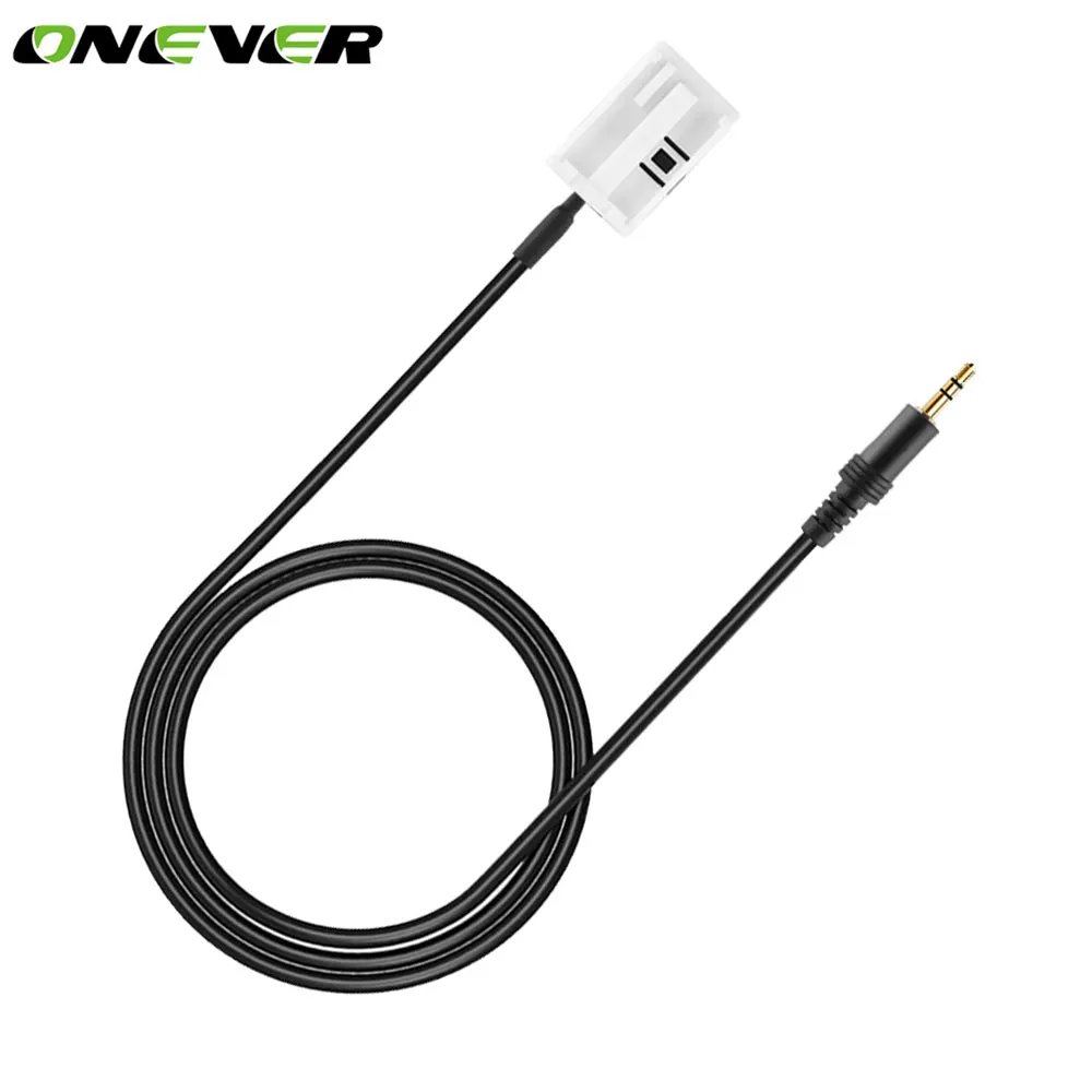 Onever 3.5mm Aux Car Audio Cable Auto CD Stereo Audio Line