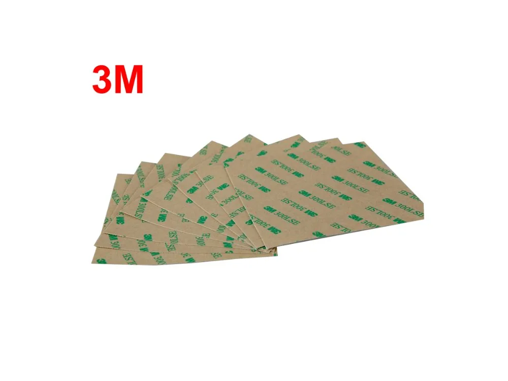 Frente e Verso para o Telemóvel Sensível ao Toque Folhas de 100mm Limpar m 9495le 300lse Bond Elevada Dupla Fita Adesiva Lcd Reparação Tela x 100mm 3 50