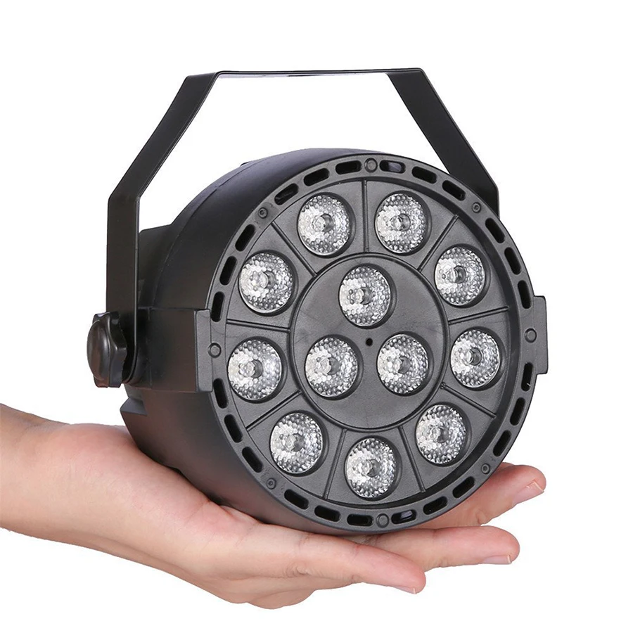

LED Par light RGBW LED stage lamp DMX 512 disco ball DJ lighting effect projector indoor christmas decoration for home party KTV