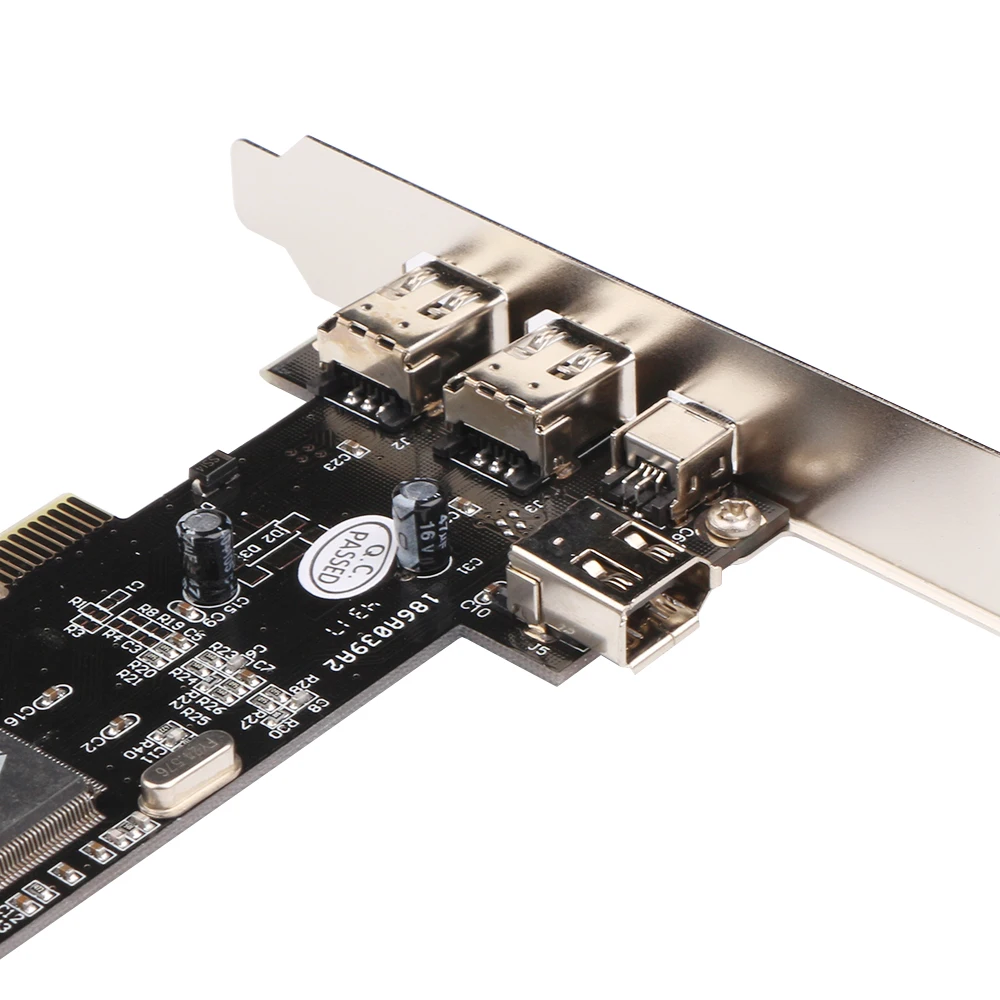 PCI к 6 контактный/4 контактный IEEE 1394 плата контроллера с кабелем Firewire для цифровой