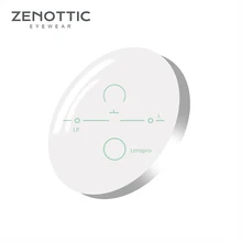 Index1.56 1,61 1,67 тонкие Cr-39 прогрессивные многофокальные линзы по рецепту ударопрочность/чтение против царапин