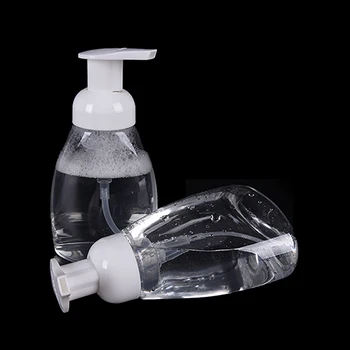 

250ml 300ml Foaming Spray Bottle Plastic Whipped Mousse Points Fine Shampoo Lotion Refillable Bottle Foam Pump Soap Dispenser